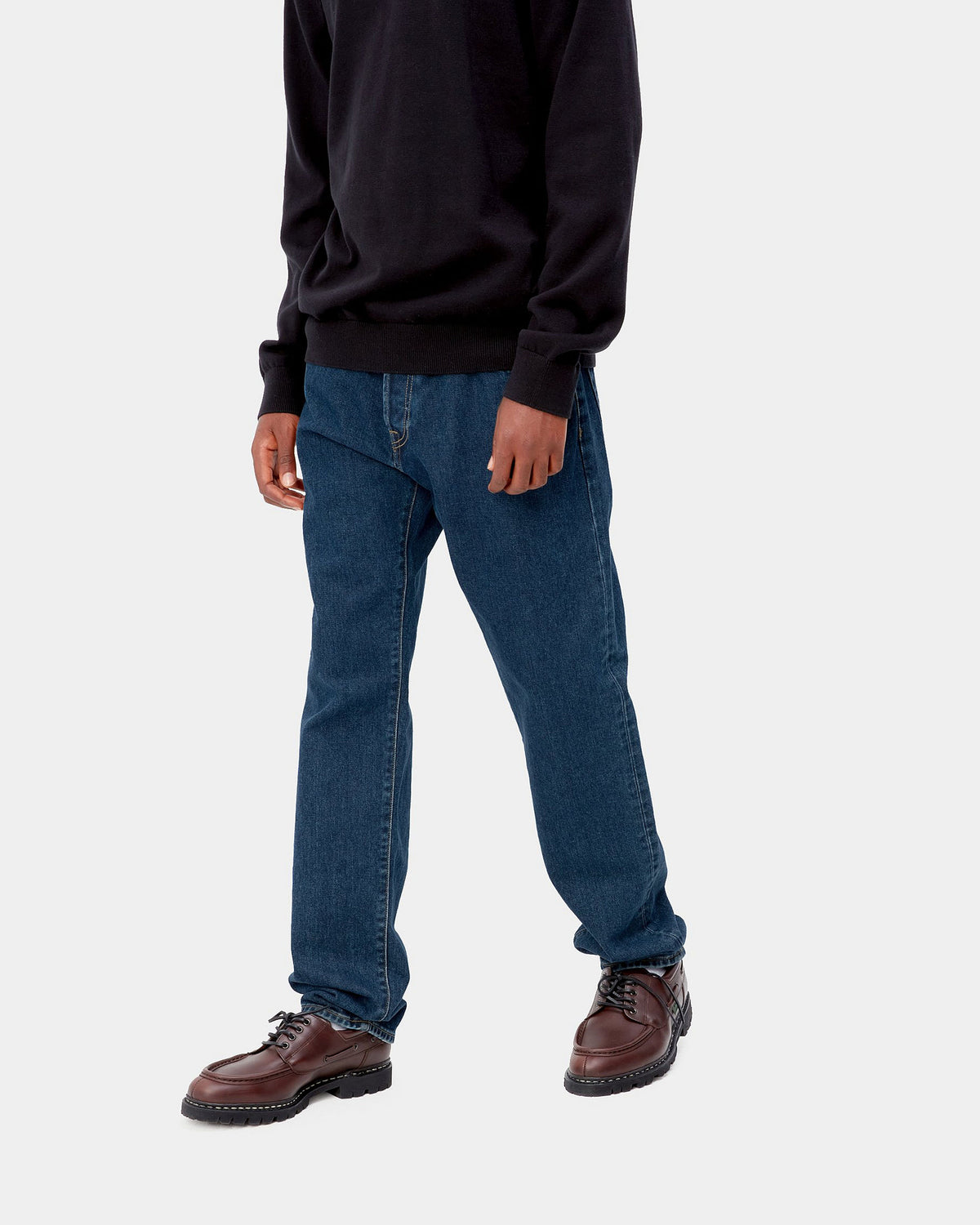 Carhartt WIP Klondike Pant Regular Tapered Mens Jeans - Blue Stone Washed | Carhartt WIP Jeans | JEANSTORE