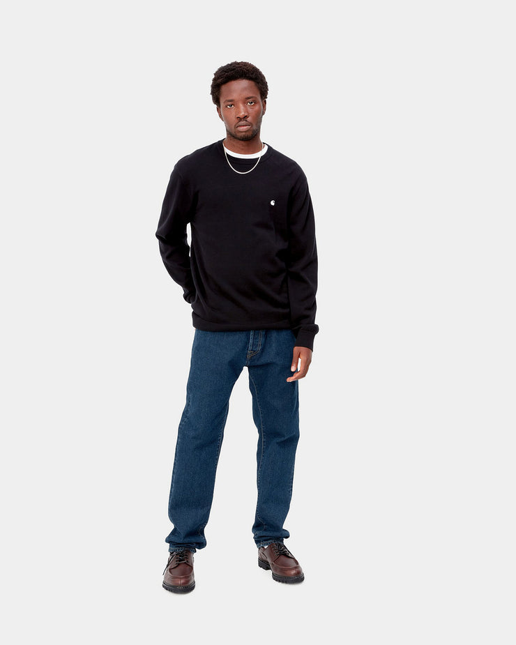Carhartt WIP Klondike Pant Regular Tapered Mens Jeans - Blue Stone Washed | Carhartt WIP Jeans | JEANSTORE