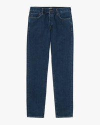 Carhartt WIP Klondike Pant Regular Tapered Mens Jeans - Blue Stone Washed | Carhartt WIP Jeans | JEANSTORE