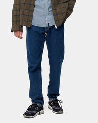Carhartt WIP Klondike Pant Regular Tapered Mens Jeans - Blue Stone Washed | Carhartt WIP Jeans | JEANSTORE