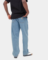 Carhartt WIP Landon Pant Loose Fit Mens Jeans - Blue Heavy Stone Wash | Carhartt WIP Jeans | JEANSTORE