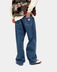 Carhartt WIP Landon Pant Loose Fit Mens Jeans - Blue Stone Washed | Carhartt WIP Jeans | JEANSTORE