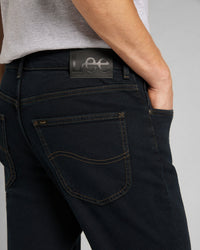 Lee Brooklyn Straight Regular Fit Mens Jeans - Blue Black | Lee Jeans | JEANSTORE