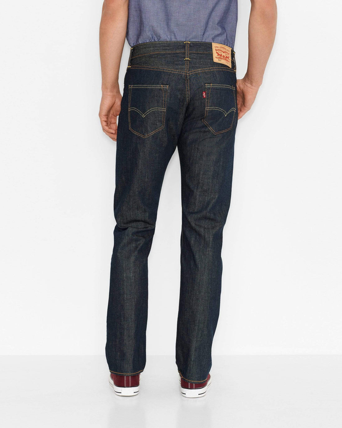 Levis 501 Original Regular Fit Mens Jeans - Marlon - Jeans and Street ...