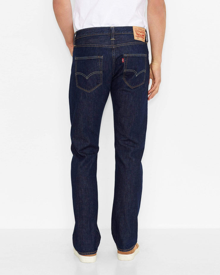 Levi's 501 Original Fit Jeans (Dark Stonewash) Men's Straight