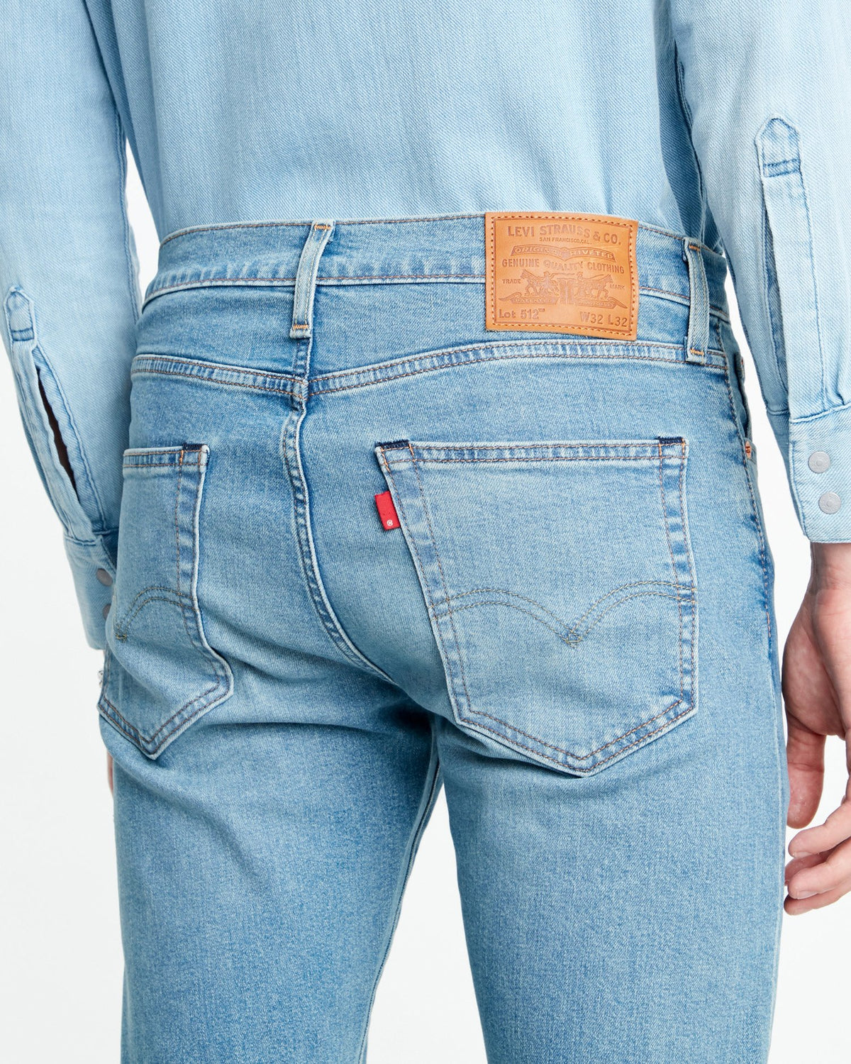 Levi's® 512 Slim Tapered Mens Jeans - Pelican Rust | Levi's® Jeans | JEANSTORE