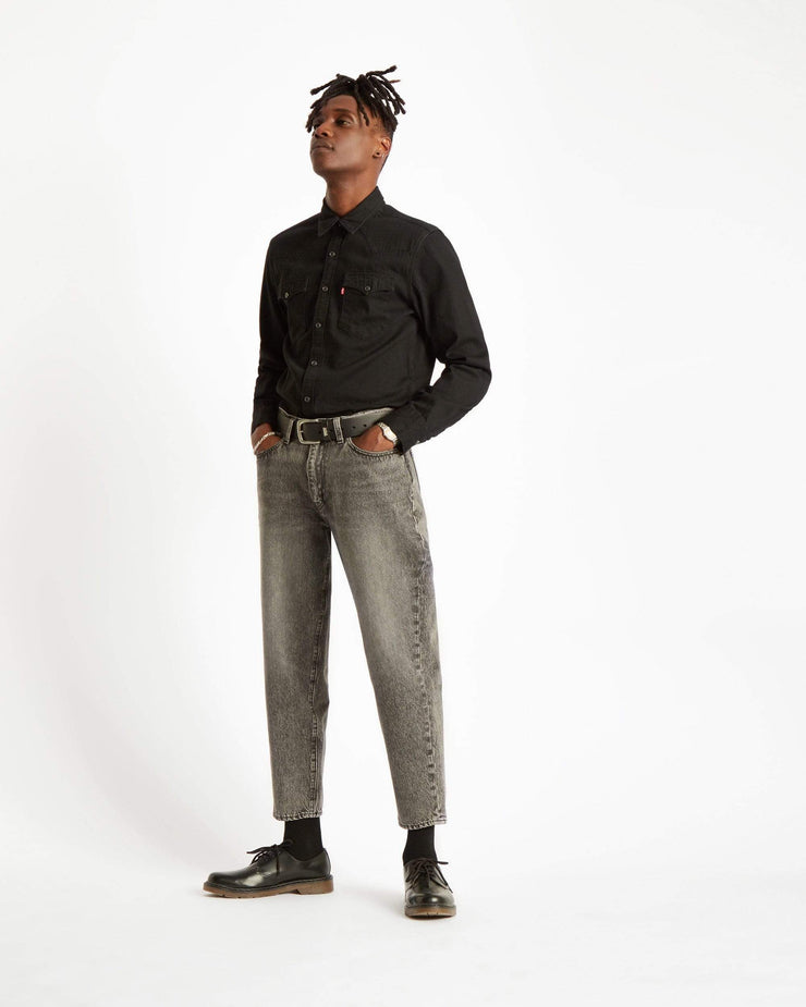 Levi's® Barstow Western Standard Shirt - Marble Black Denim Rinse | Levi's® Shirts | JEANSTORE