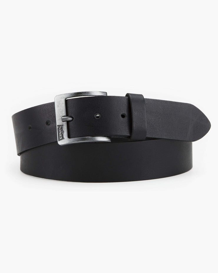 Levi's® Cloverdale Leather Belt - Black | JEANSTORE