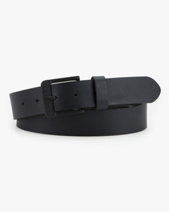 thumbnail image 2 of Men's Genuine Leather Dress Belt With Metal Buckle – Black, Casual Or Dress, Sizes L/XL/XXL 2 of 5
