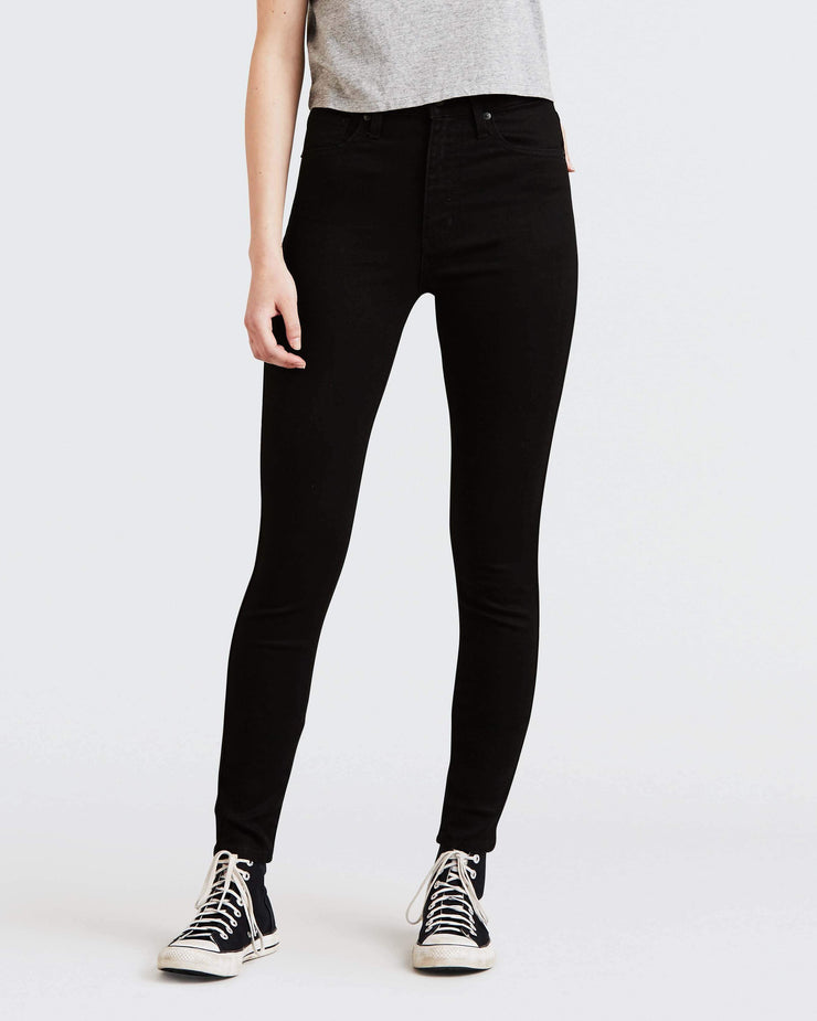 Levi's® Womens Mile High Super Skinny Jeans - Black Celestial | Levi's® Jeans | JEANSTORE