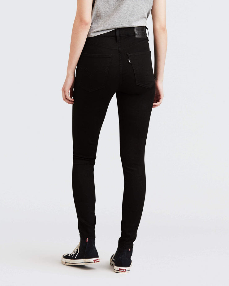 Levi's® Womens Mile High Super Skinny Jeans - Black Celestial | Levi's® Jeans | JEANSTORE