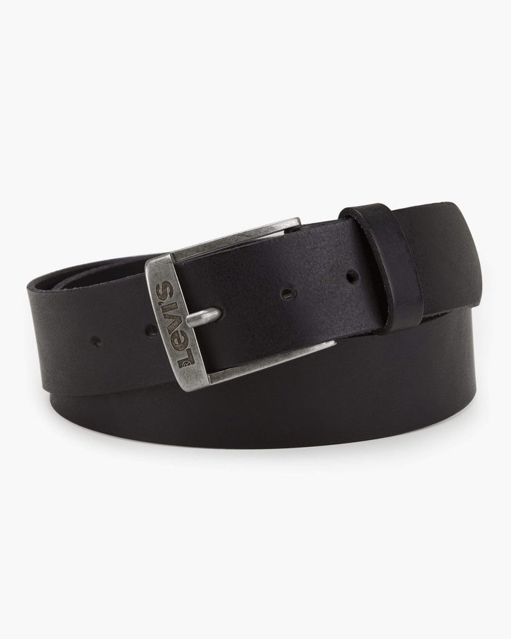 Levi's® New Duncan Leather Belt - Black | Levi's® Belts | JEANSTORE