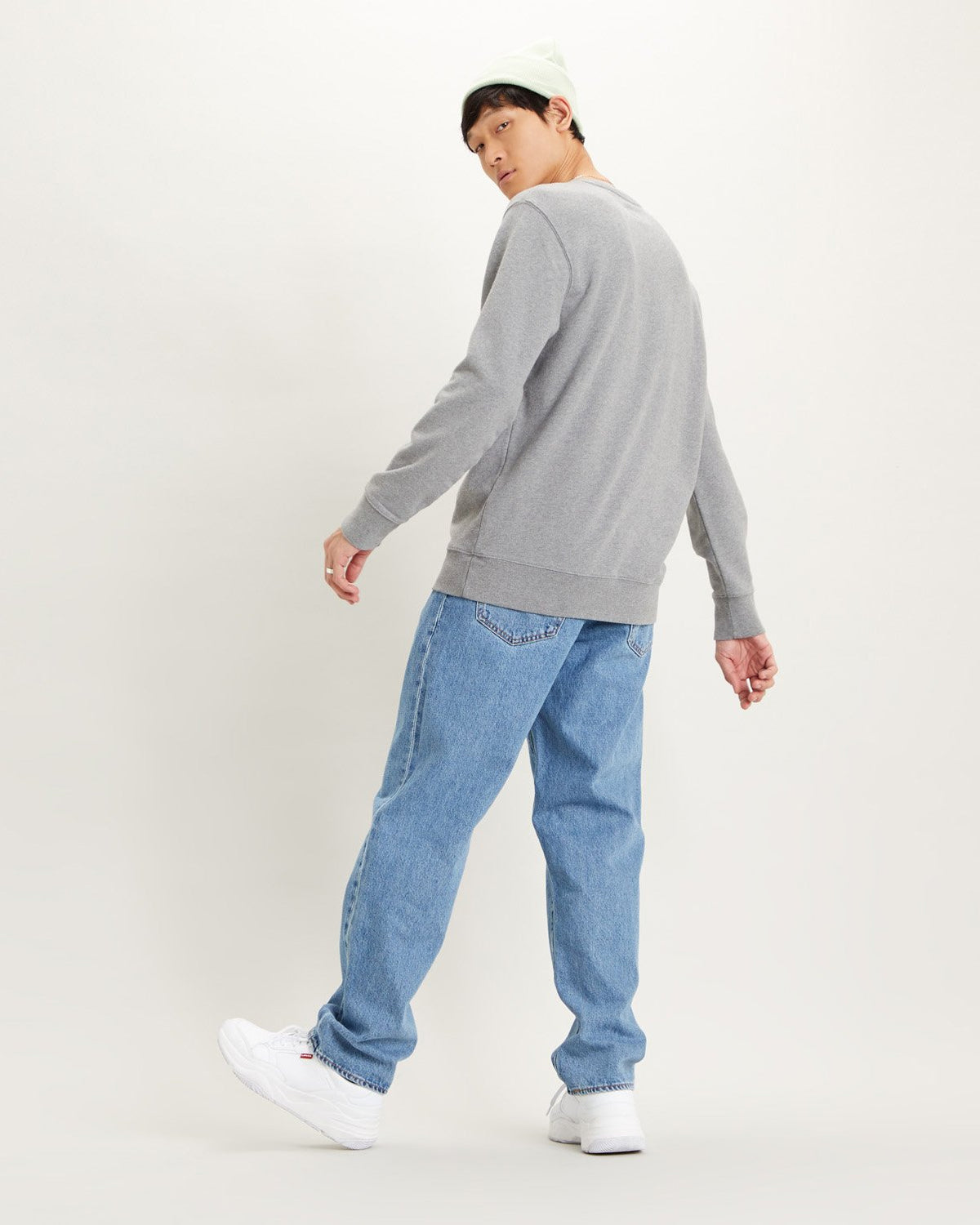 Levi's® Original Crew Sweat - Midtone Grey Heather | Levi's® Sweaters & Knitwear | JEANSTORE