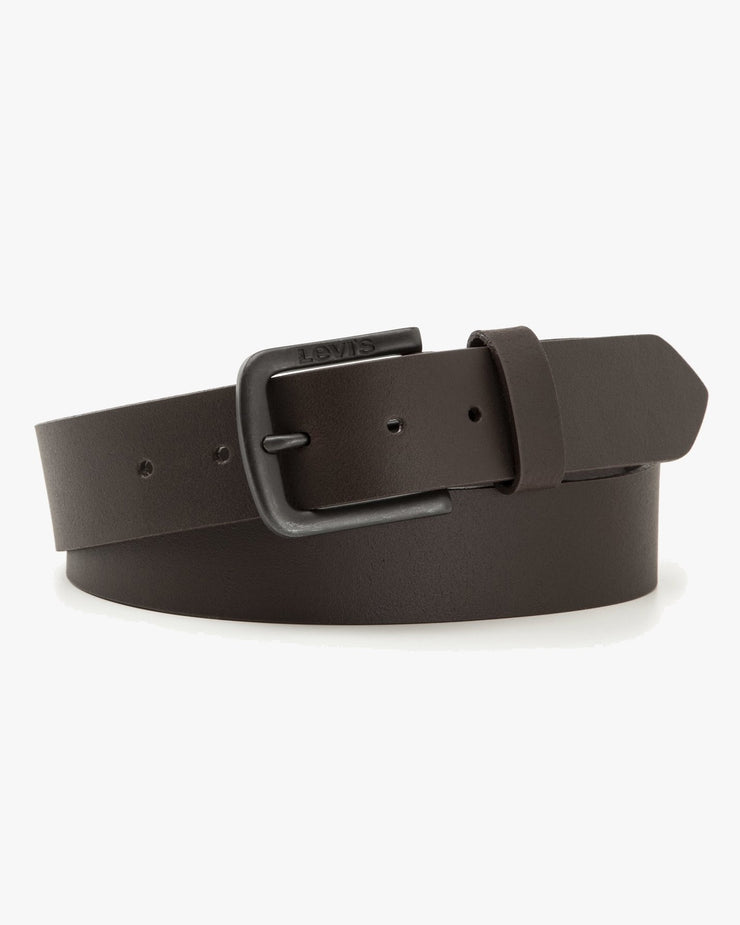 Levi's® Seine Metal Leather Belt - Dark Brown | Levi's® Belts | JEANSTORE