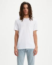 Levi's® Slim 2-Pack Crew Neck Tees - White | Levi's® T Shirts | JEANSTORE