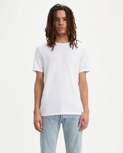 Levi's® Slim 2-Pack Crew Neck Tees - White
