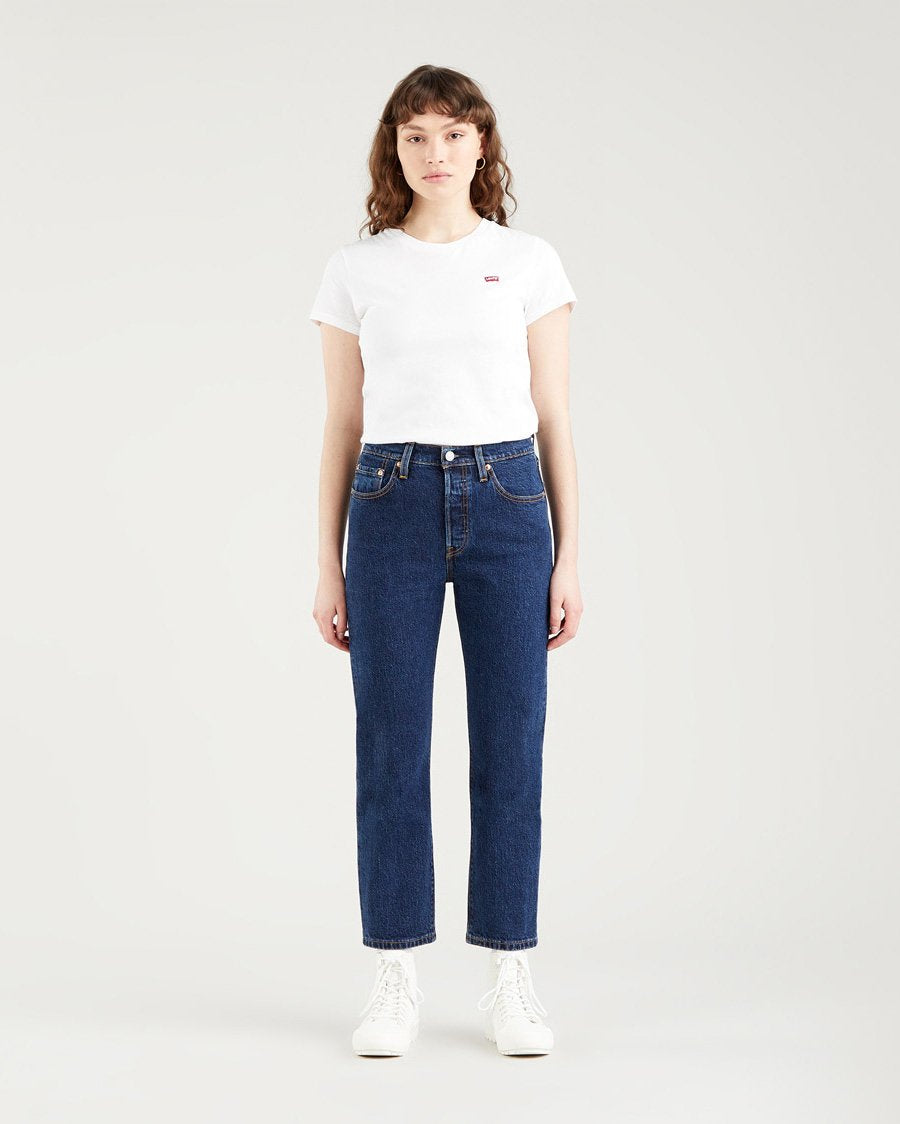 Levi's® Womens 501 Crop Jeans - Salsa Stonewash | Levi's® Jeans | JEANSTORE