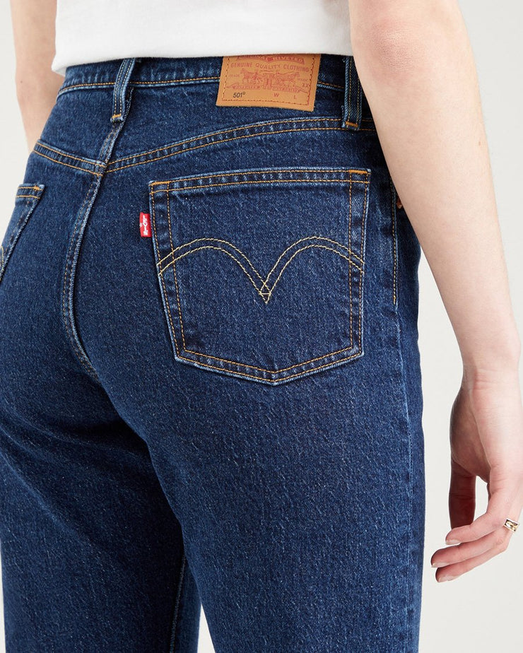 Levi's® Womens 501 Crop Jeans - Salsa Stonewash | Levi's® Jeans | JEANSTORE