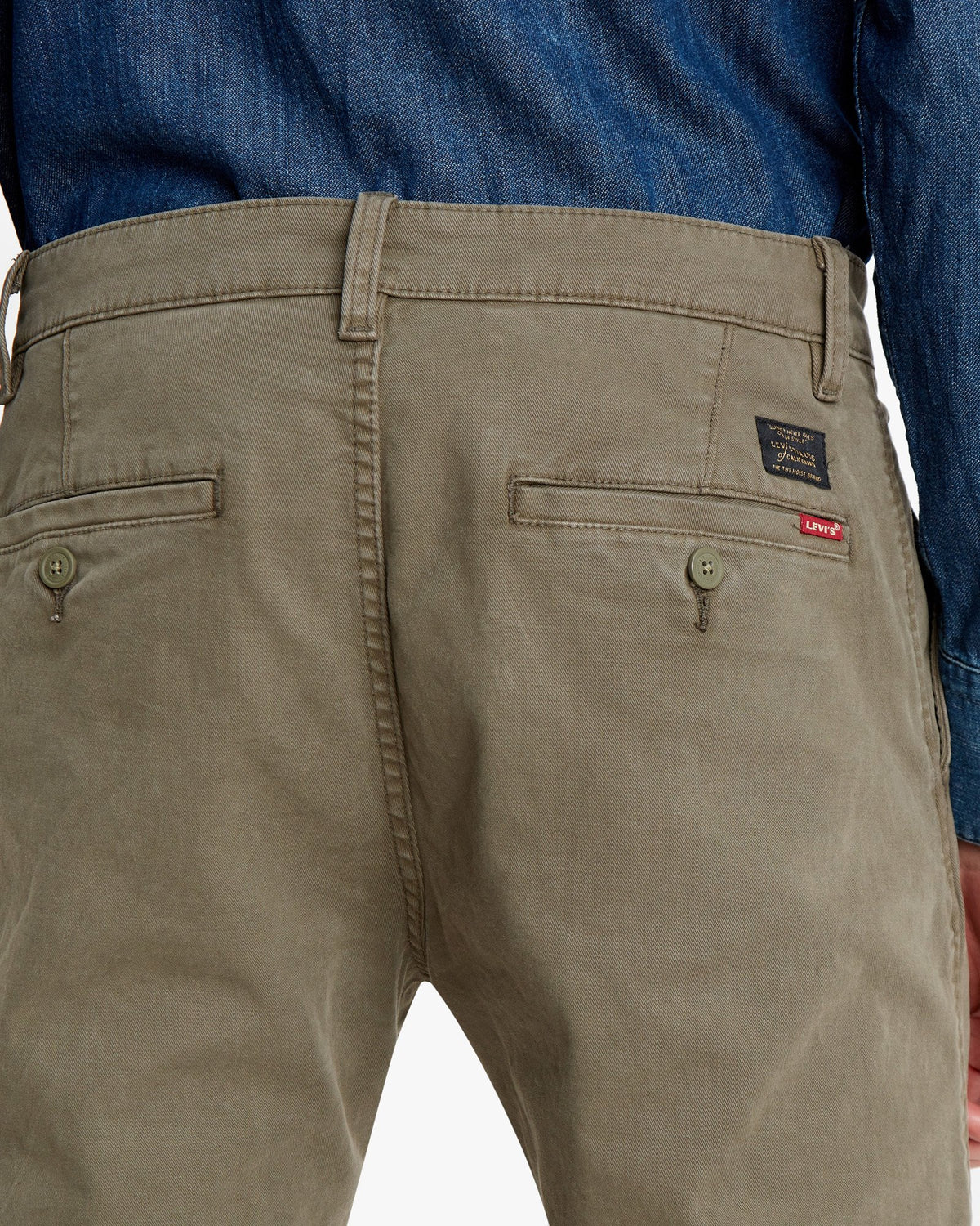 Levi's® XX Chino Standard II Regular Tapered Mens Chinos - Bunker Olive Shady | Levi's® Chinos & Trousers | JEANSTORE