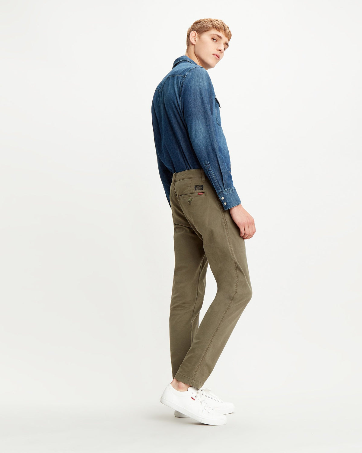 Levi's® XX Chino Standard II Regular Tapered Mens Chinos - Bunker Olive Shady | Levi's® Chinos & Trousers | JEANSTORE