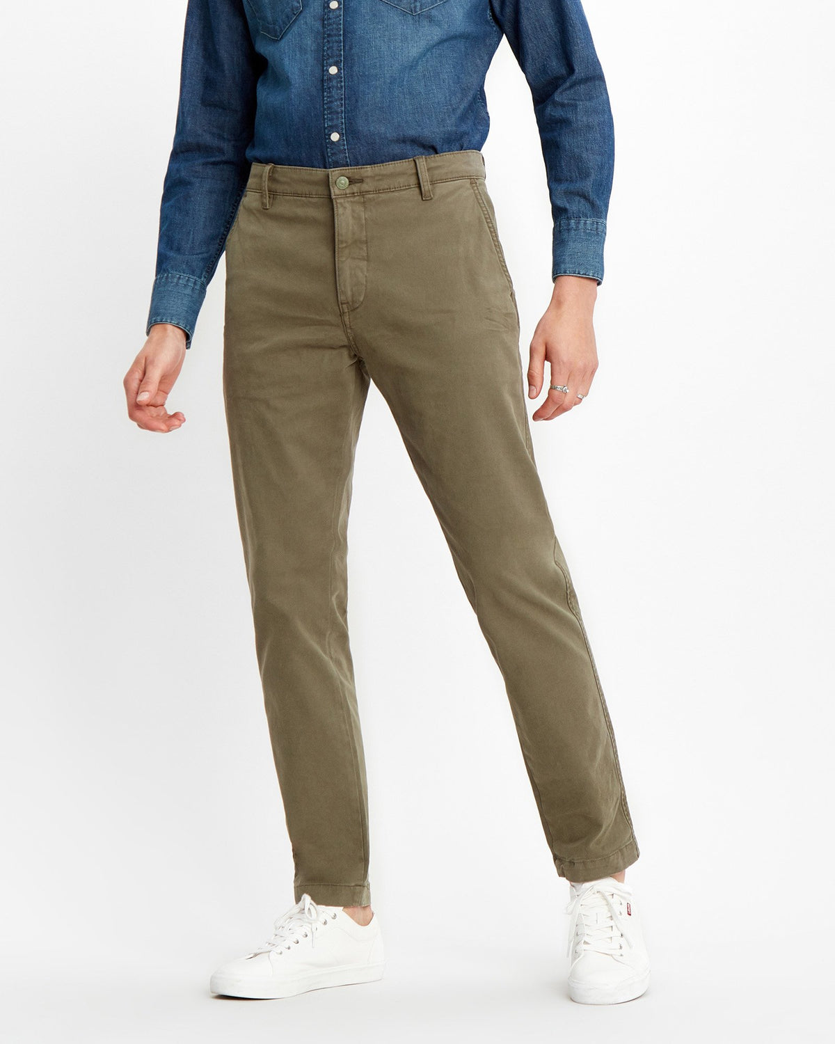 Levi's® XX Chino Standard II Regular Tapered Mens Chinos - Bunker Olive Shady | Levi's® Chinos & Trousers | JEANSTORE