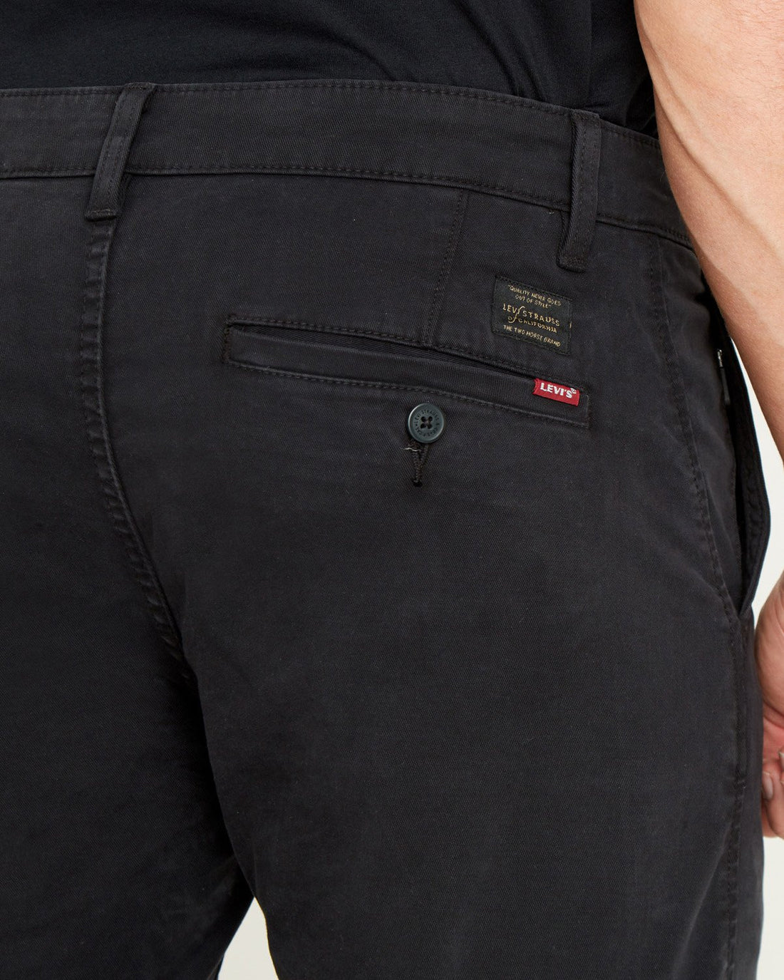 Levi's® XX Chino Standard II Regular Tapered Chinos - Mineral Black ...