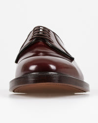 Loake Professional 771T Polished Plain Derby Shoe - Burgundy | Loake Shoemakers Shoes | JEANSTORE
