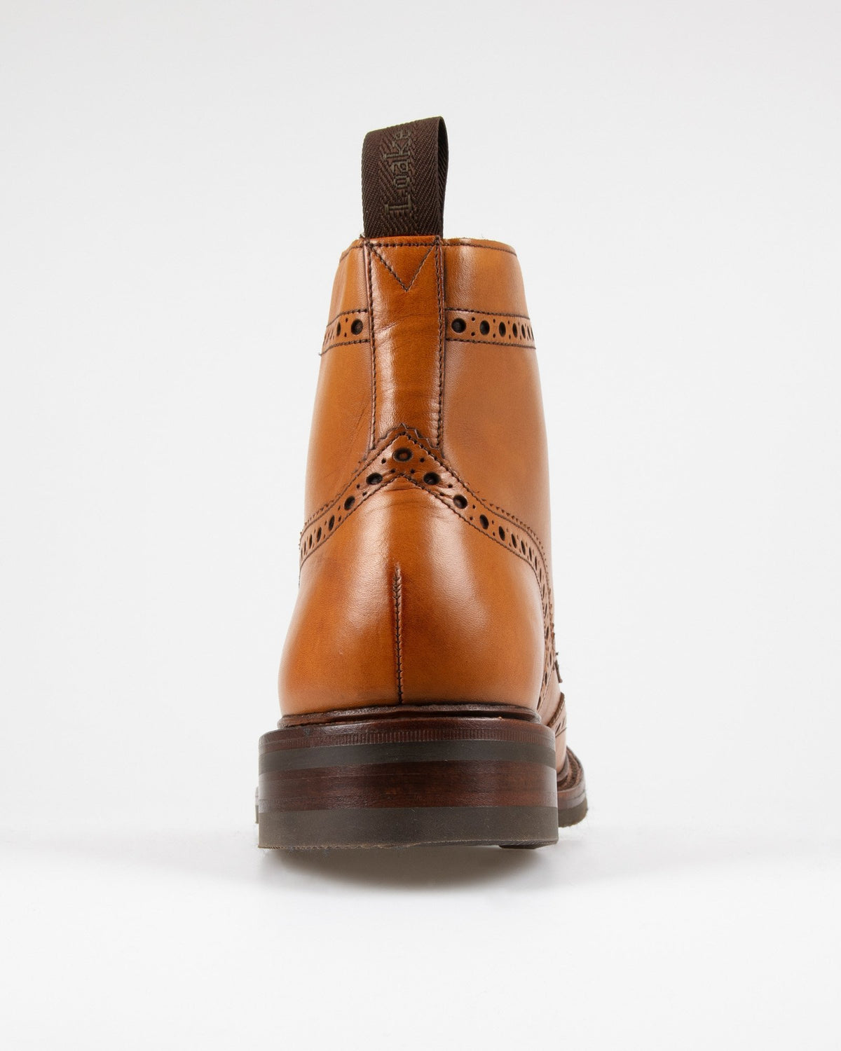 Loake 1880 Country Bedale Brogue Boot - Tan | Loake Shoemakers Boots | JEANSTORE