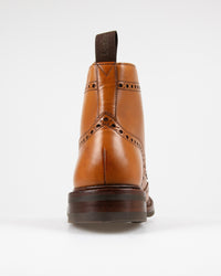 Loake 1880 Country Bedale Brogue Boot - Tan | Loake Shoemakers Boots | JEANSTORE