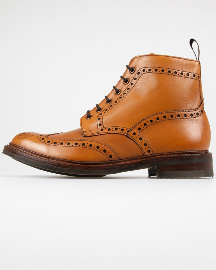 Loake 1880 Country Bedale Brogue Boot - Tan | Loake Shoemakers Boots | JEANSTORE