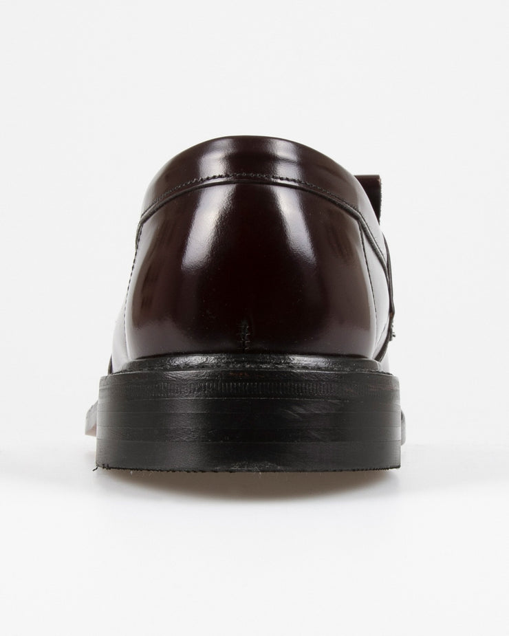 Loake Professional Brighton Polished Tassel Loafer - Burgundy | Loake Shoemakers Shoes | JEANSTORE