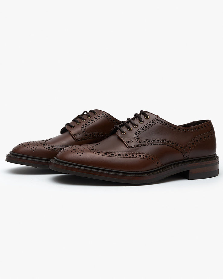 Loake 1880 Country Chester Brogue Brown Waxy - Main Image