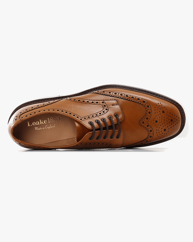 Loake 1880 Country Chester Brogue - Tan | JEANSTORE