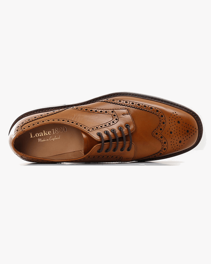 Loake 1880 Country Chester Brogue - Tan | Loake Shoemakers Shoes | JEANSTORE
