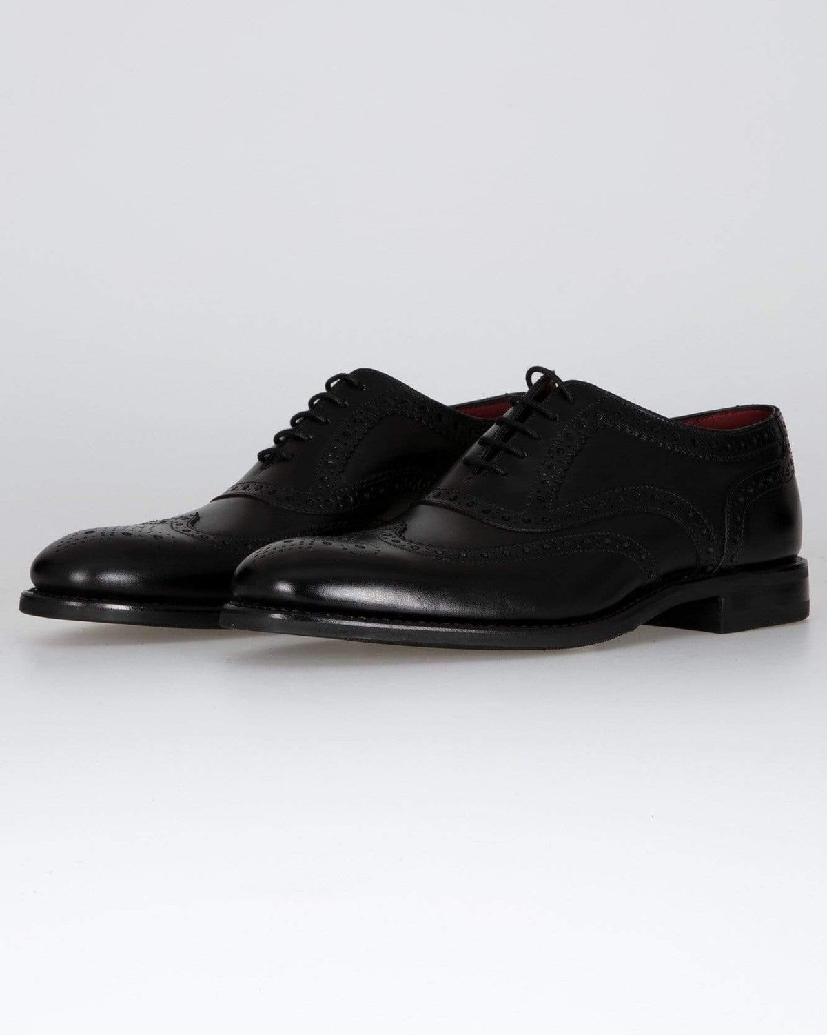 Loake Design Kerridge Oxford Brogue - Black | Loake Shoemakers Shoes | JEANSTORE