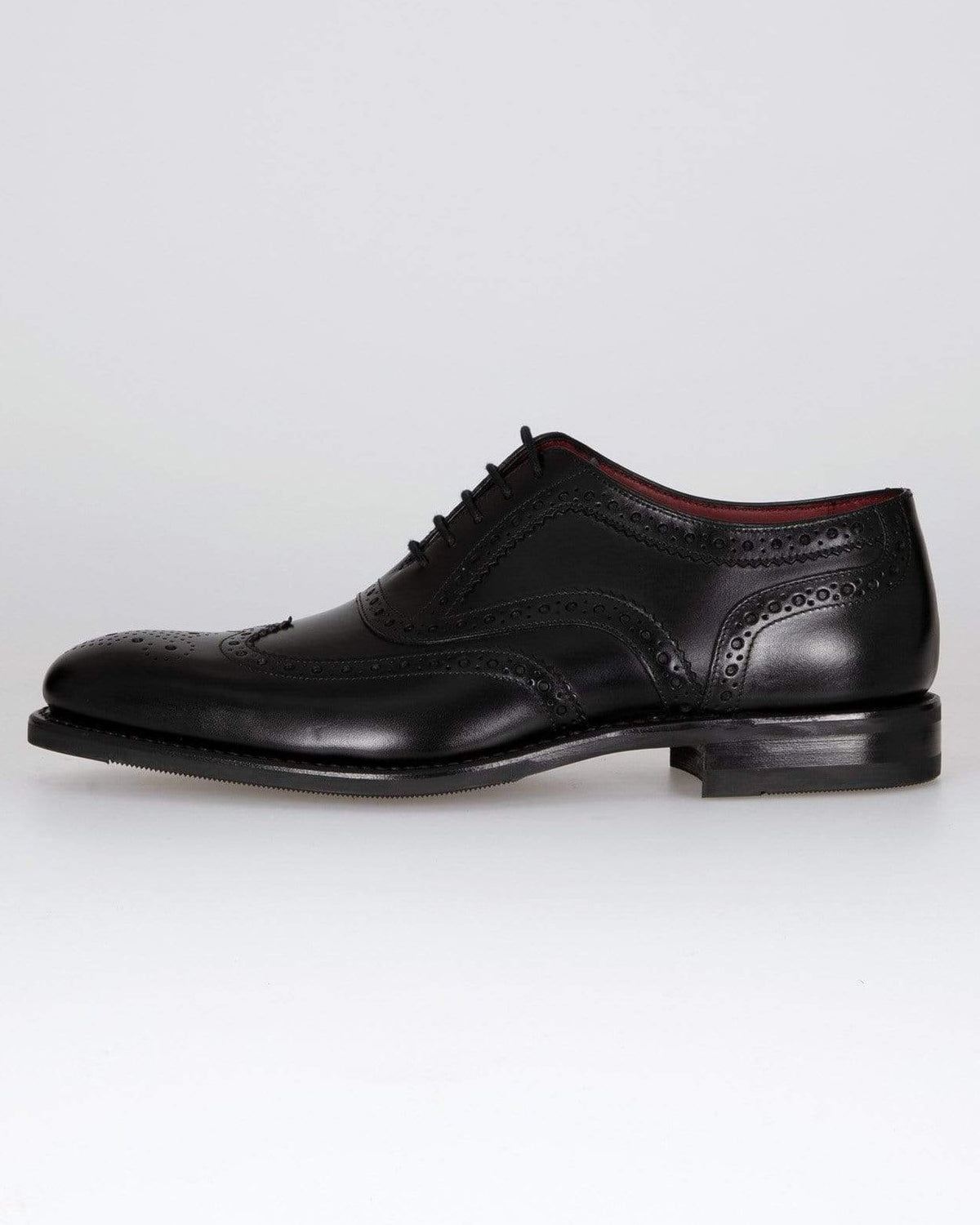Loake Design Kerridge Oxford Brogue - Black | Loake Shoemakers Shoes | JEANSTORE