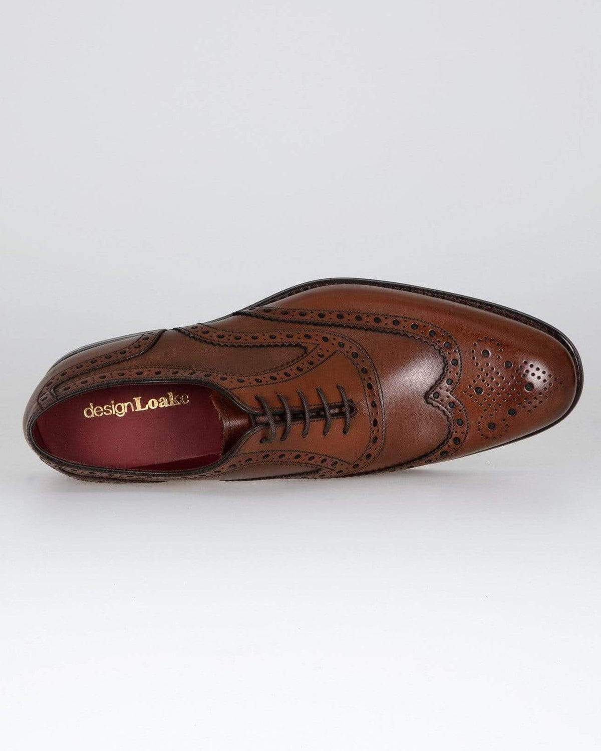 Loake Design Kerridge Oxford Brogue - Cedar | Loake Shoemakers Shoes | JEANSTORE