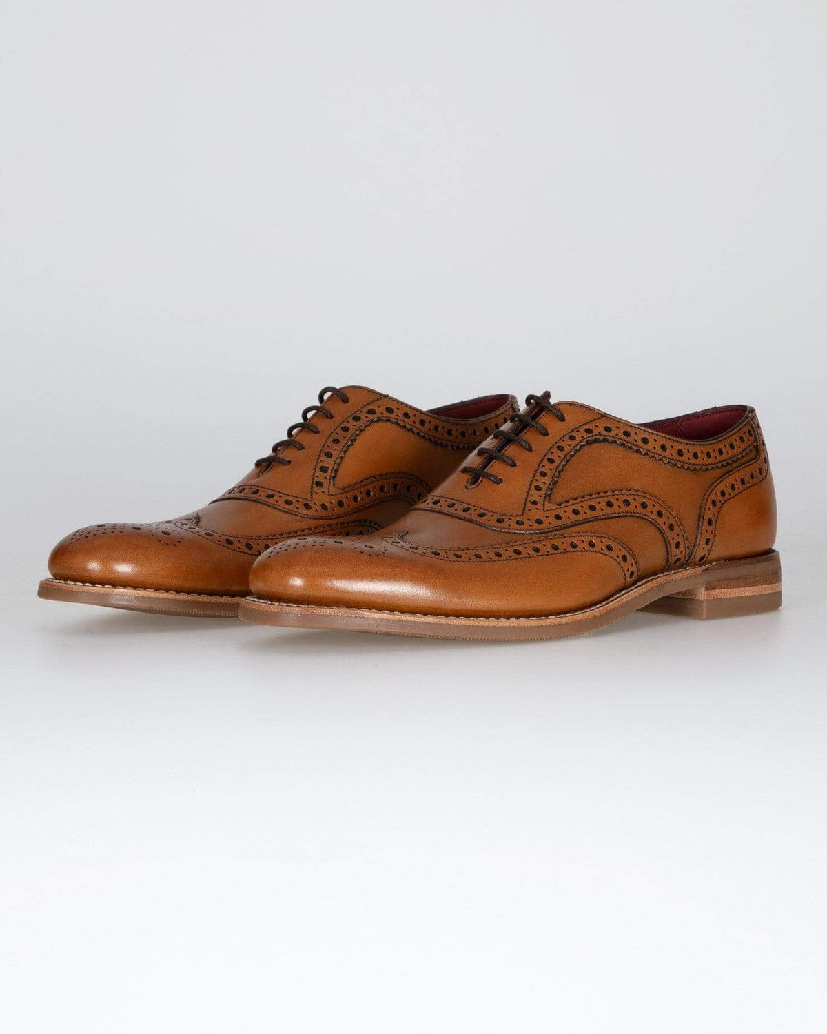 Loake Design Kerridge Oxford Brogue - Tan | Loake Shoemakers Shoes | JEANSTORE