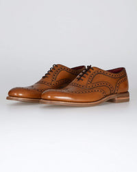 Loake Design Kerridge Oxford Brogue - Tan | Loake Shoemakers Shoes | JEANSTORE