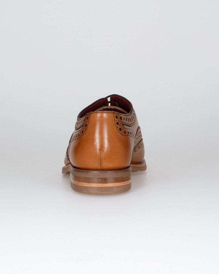 Loake Design Kerridge Oxford Brogue - Tan | Loake Shoemakers Shoes | JEANSTORE