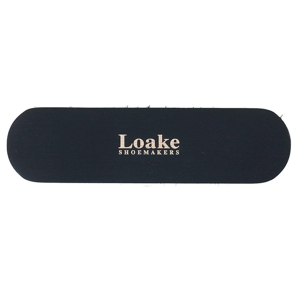 Loake Large Pig Bristle Brush - Black | Loake Shoemakers Garment Care | JEANSTORE