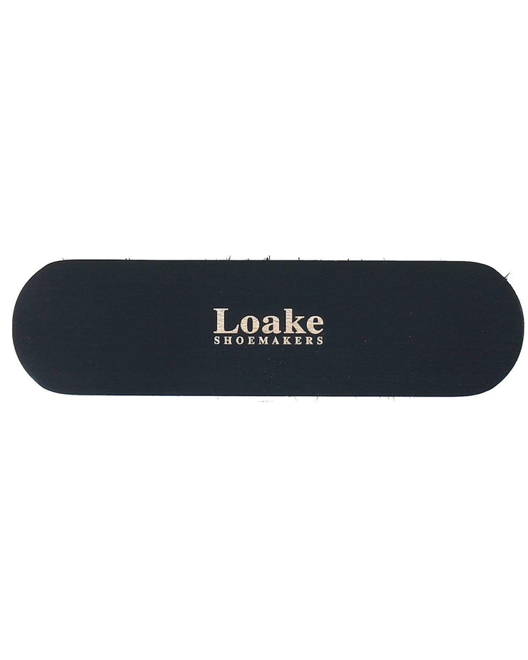 Loake Large Pig Bristle Brush - Black | Loake Shoemakers Garment Care | JEANSTORE