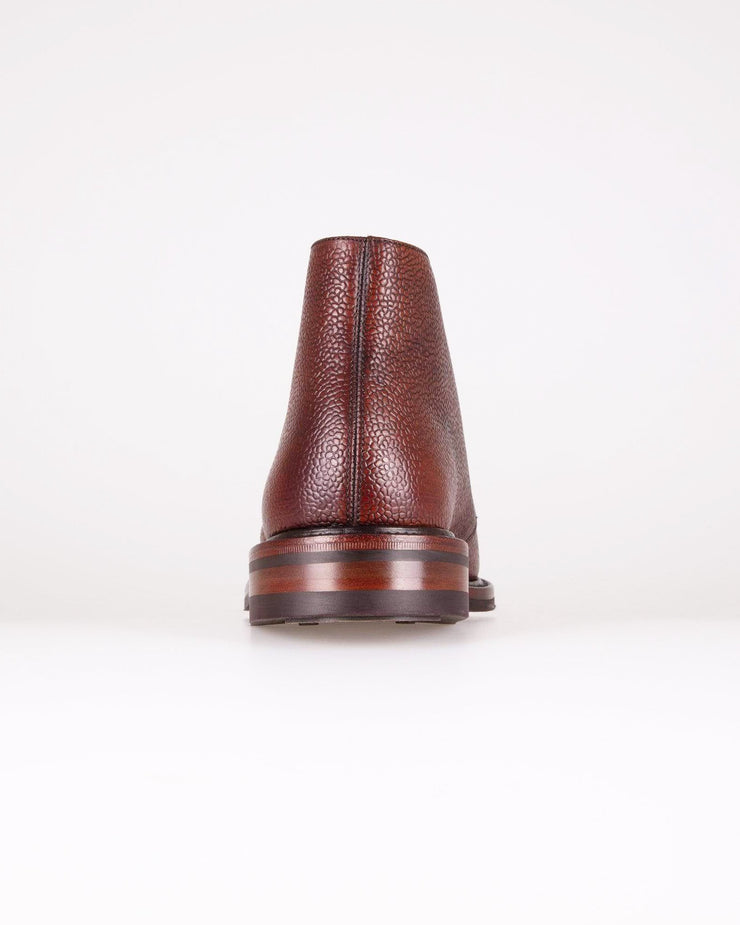 Loake 1880 Country Lytham Calf Chukka Boot - Oxblood Grain | Loake Shoemakers Boots | JEANSTORE