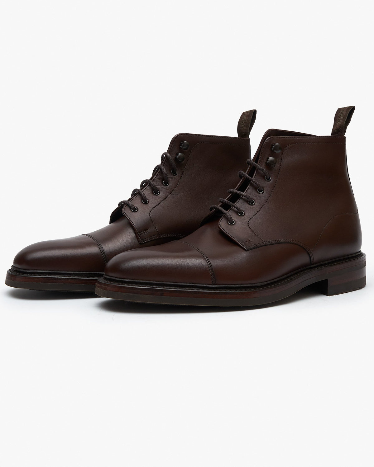 Loake 1880 Country Roehampton Derby Boot - Dark Brown | Loake Shoemakers Boots | JEANSTORE
