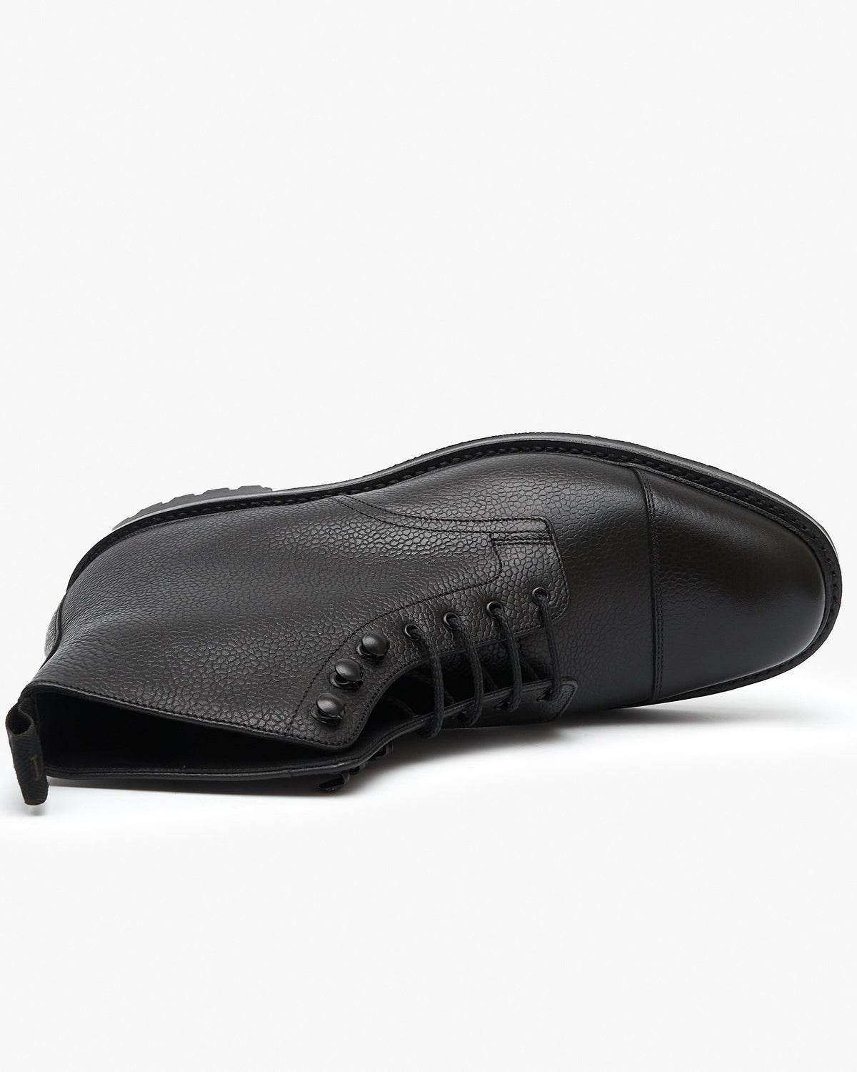 Loake 1880 Country Sedbergh Derby Boot - Black Grain | Loake Shoemakers Boots | JEANSTORE