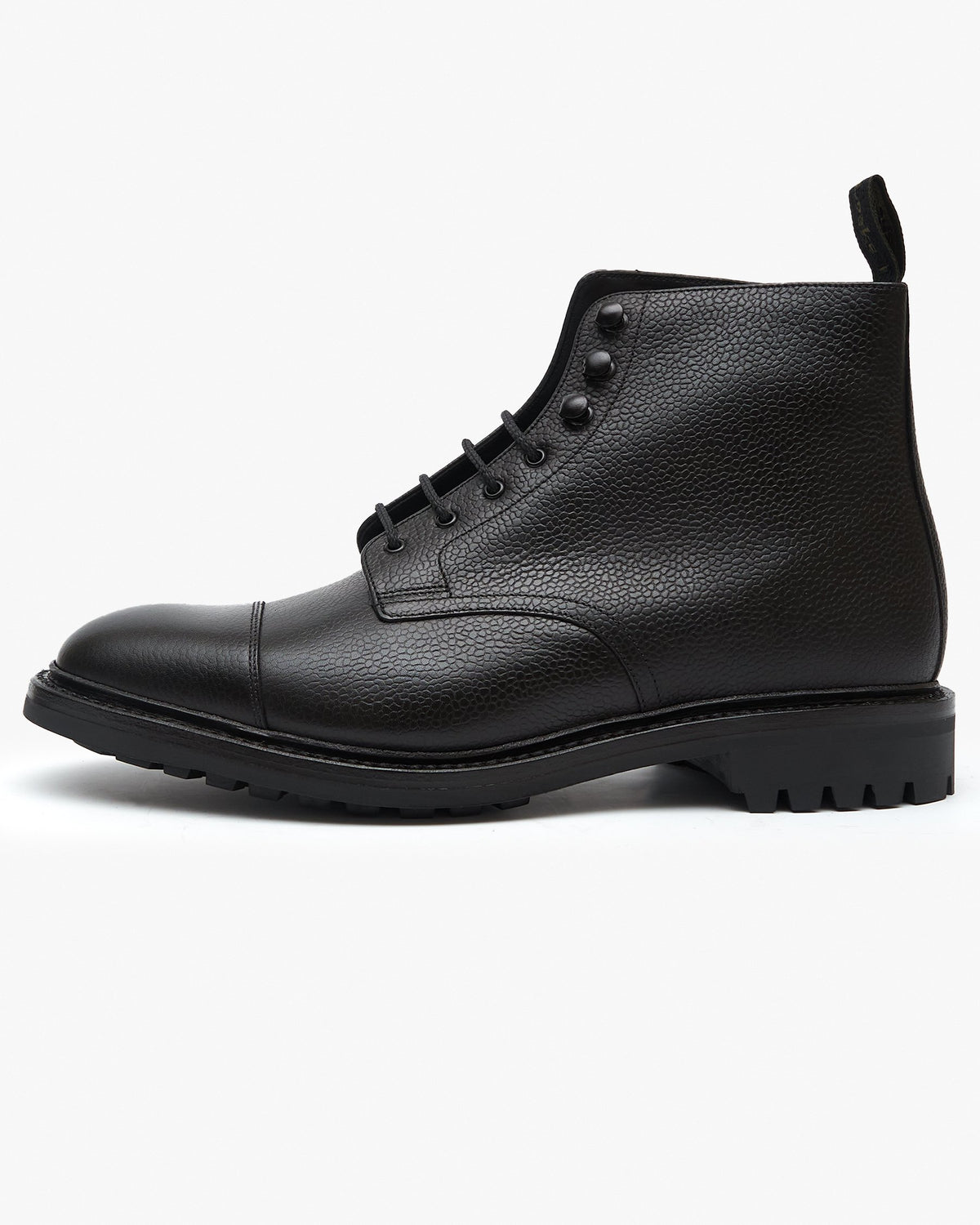 Loake 1880 Country Sedbergh Derby Boot - Black Grain | Loake Shoemakers Boots | JEANSTORE