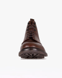 Loake 1880 Country Sedbergh Derby Boot - Dark Brown Grain | Loake Shoemakers Boots | JEANSTORE