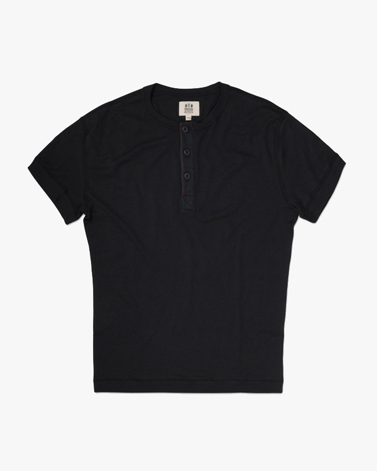 Hemen Biarritz Luzien Henley - Black | Hemen Biarritz Underwear | JEANSTORE