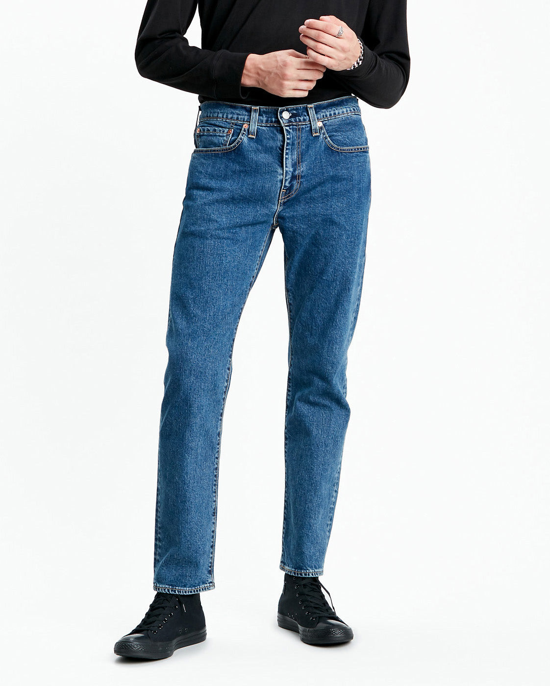 Levi's® 502 Regular Tapered Mens Jeans - Stonewash Stretch T2 | Levi's® Jeans | JEANSTORE