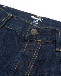 Carhartt WIP Marlow Pant Relaxed Straight Mens Jeans - Blue Rinsed | Carhartt WIP Jeans | JEANSTORE